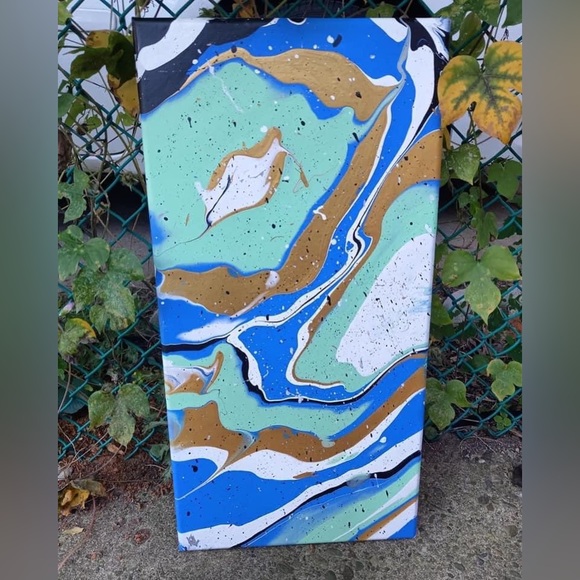 Acrylic Pour Painting - Picture 2 of 2
